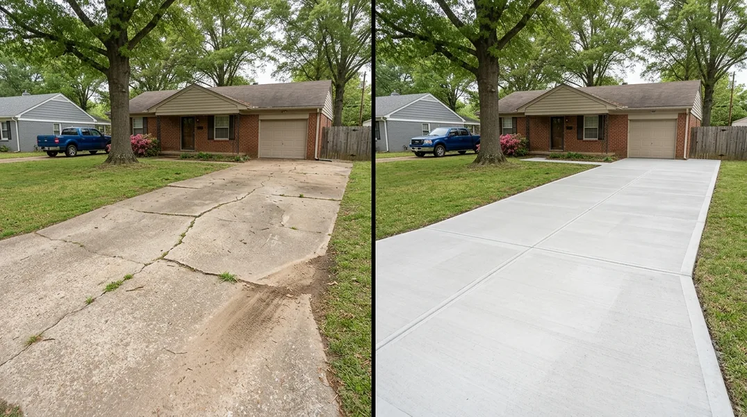 How Much Does a Concrete Driveway Cost in Memphis? 2026 Pricing Guide