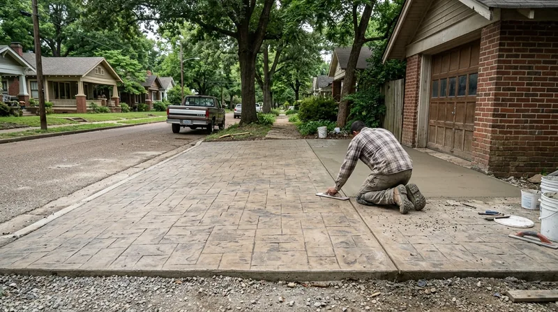 Stamped & Decorative Concrete Memphis