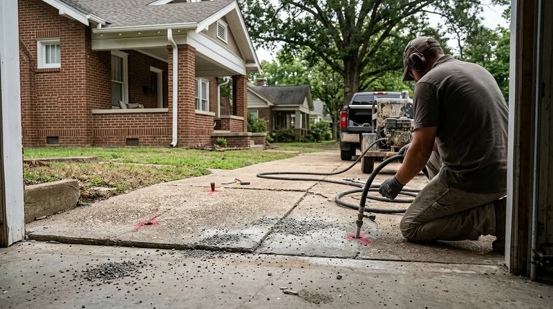 Concrete Leveling & Slab Lifting Memphis
